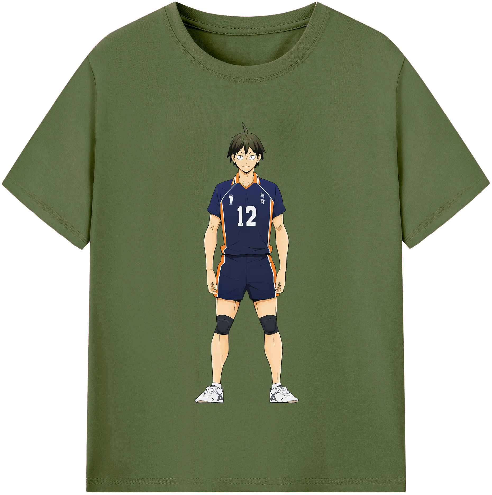 （画像用） ハイキュー!! Haikyu!! 綿100％半袖Tシャツ（フロントプリント）